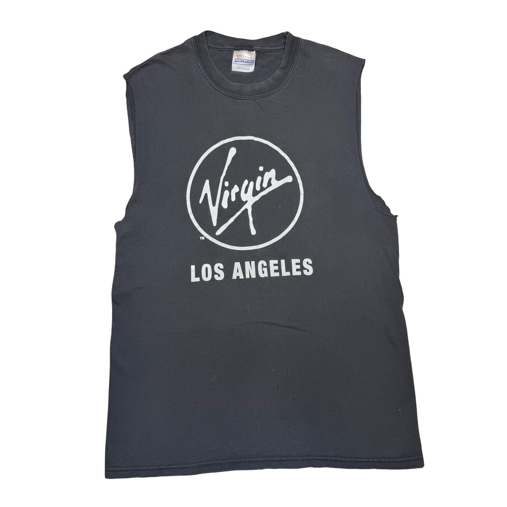 Vintage Virgin Los Angeles LA store staff employee crew music shirt